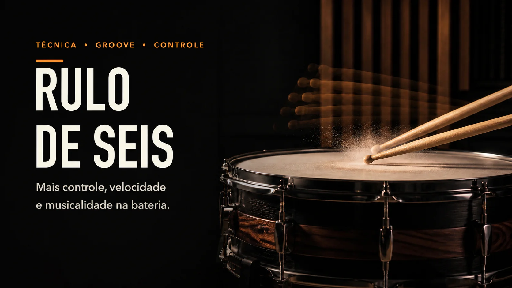 Rulo de Seis na Bateria: O Jeito Simples de Deixar o Groove com Mais Vida